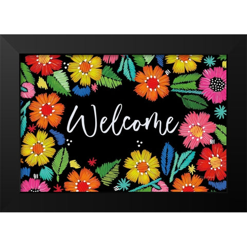 Mercado I Black Modern Wood Framed Art Print by Green, Nancy