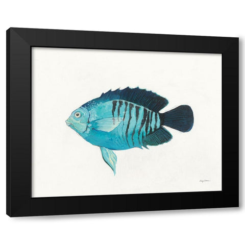 Ocean Life I Black Modern Wood Framed Art Print by Tillmon, Avery