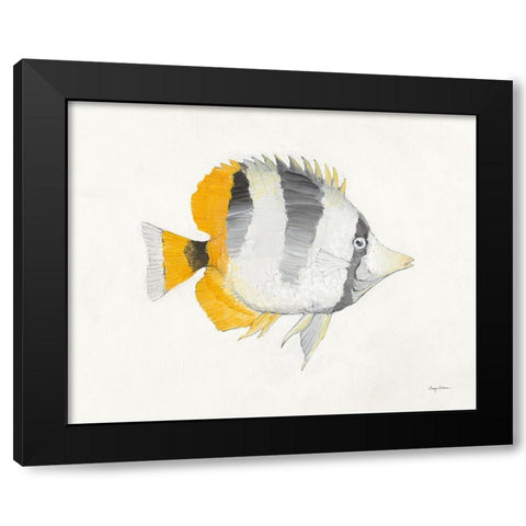 Ocean Life II Black Modern Wood Framed Art Print by Tillmon, Avery