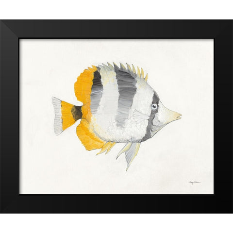 Ocean Life II Black Modern Wood Framed Art Print by Tillmon, Avery