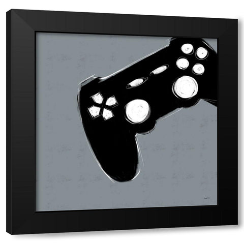 Gaming III Black Modern Wood Framed Art Print by York, Leah