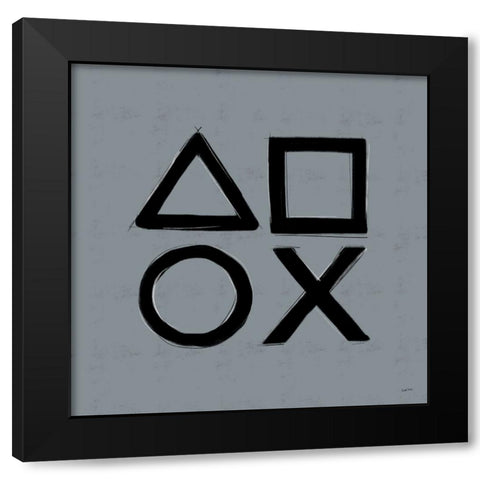 Gaming IV Black Modern Wood Framed Art Print by York, Leah