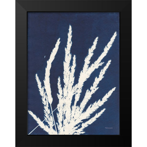 Ornamental Grass II Black Modern Wood Framed Art Print by Ferguson, Kathy