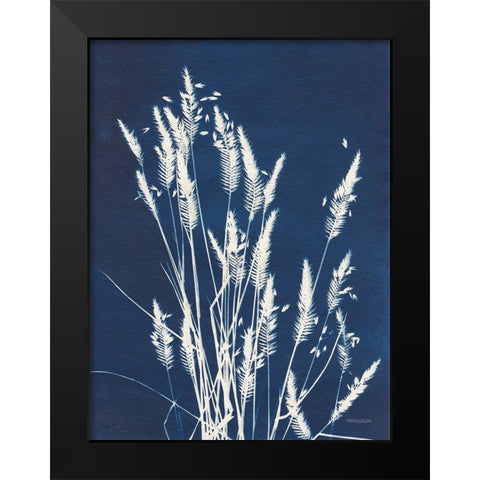 Ornamental Grass III Black Modern Wood Framed Art Print by Ferguson, Kathy