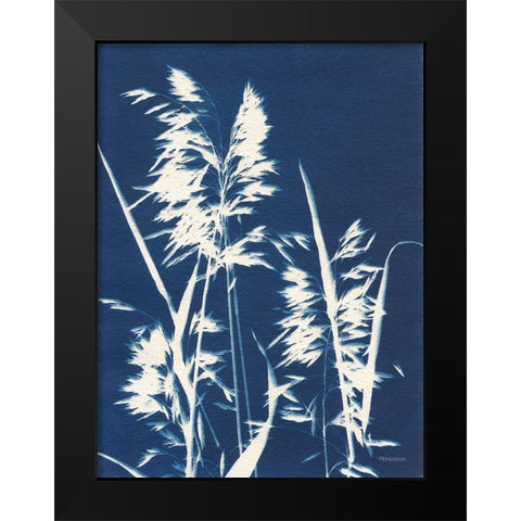Ornamental Grass VI Black Modern Wood Framed Art Print by Ferguson, Kathy