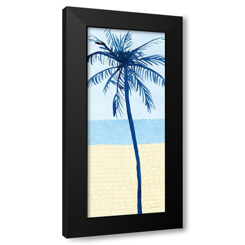 Laguna Palms Triptych I Black Modern Wood Framed Art Print with Double Matting by Charro, Mercedes Lopez