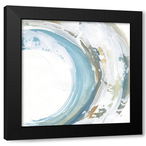 Cyclical II Black Modern Wood Framed Art Print by Paschke, Chris