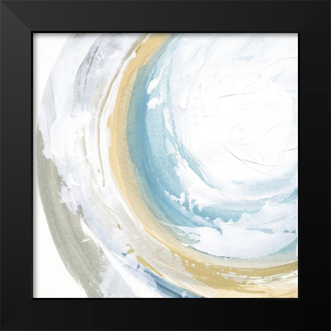 Cyclical III Black Modern Wood Framed Art Print by Paschke, Chris