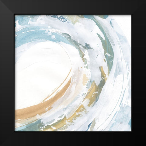 Cyclical IV Black Modern Wood Framed Art Print by Paschke, Chris