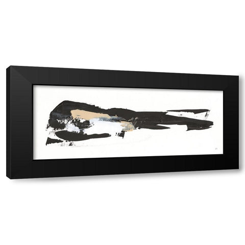 Scraping By IV Black Modern Wood Framed Art Print with Double Matting by Paschke, Chris