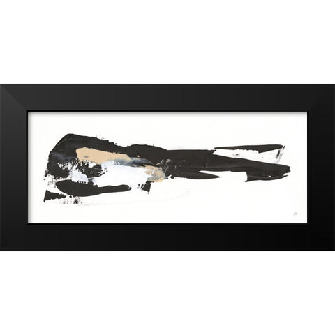 Scraping By IV Black Modern Wood Framed Art Print by Paschke, Chris