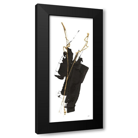 Instinct I Black Modern Wood Framed Art Print with Double Matting by Paschke, Chris