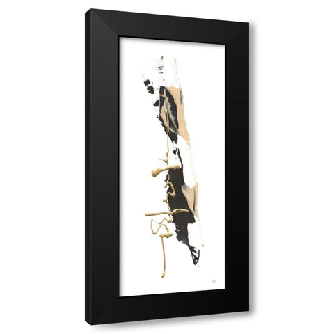 Instinct IV Black Modern Wood Framed Art Print with Double Matting by Paschke, Chris