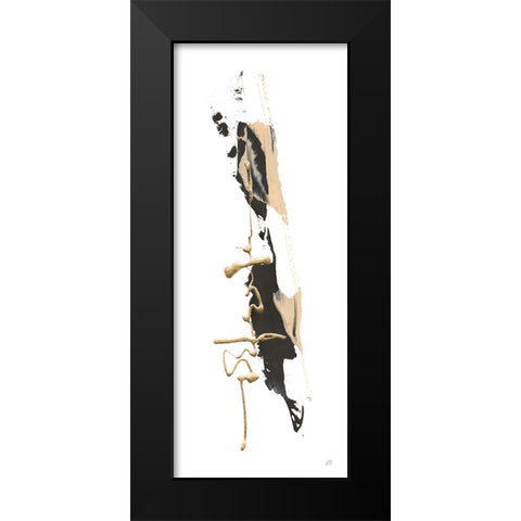 Instinct IV Black Modern Wood Framed Art Print by Paschke, Chris