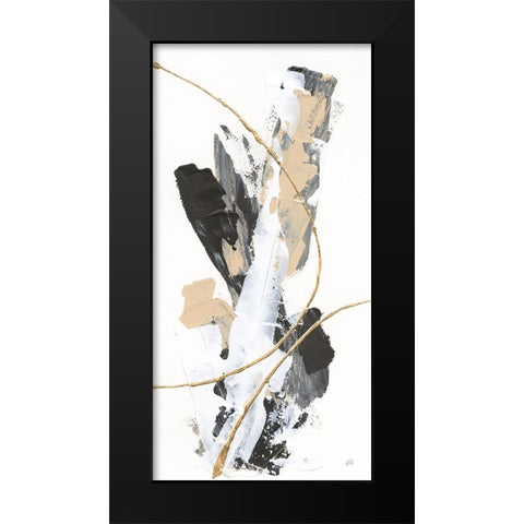 Composite II Black Modern Wood Framed Art Print by Paschke, Chris