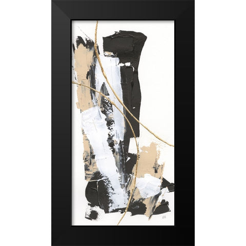 Composite III Black Modern Wood Framed Art Print by Paschke, Chris
