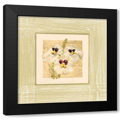 Exotic Floral I Black Modern Wood Framed Art Print by Blum, Cheri