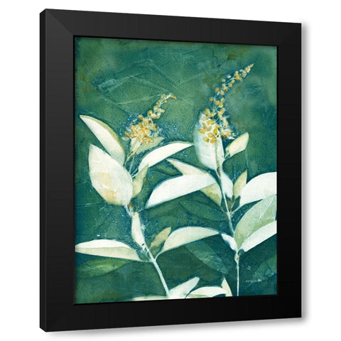 Shower of Gold IV Light Black Modern Wood Framed Art Print with Double Matting by Ferguson, Kathy