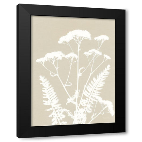 Alpine Flower I Neutral Black Modern Wood Framed Art Print by Ferguson, Kathy