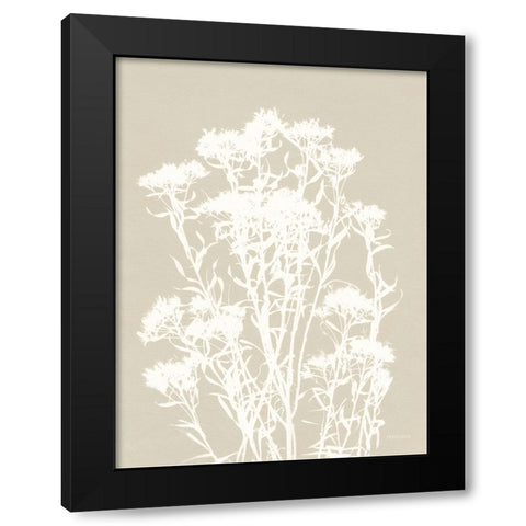 Alpine Flower II Neutral Black Modern Wood Framed Art Print with Double Matting by Ferguson, Kathy