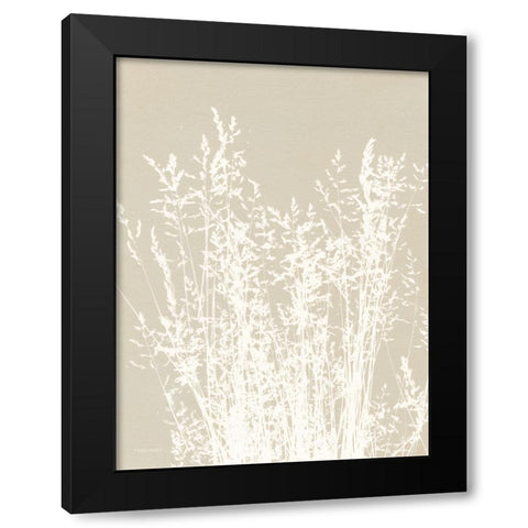 Ornamental Grass I Neutral Black Modern Wood Framed Art Print with Double Matting by Ferguson, Kathy