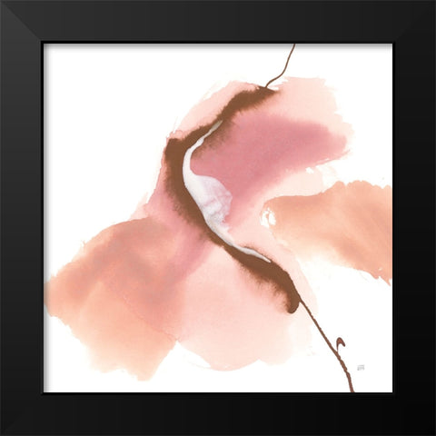 Organic I Black Modern Wood Framed Art Print by Paschke, Chris