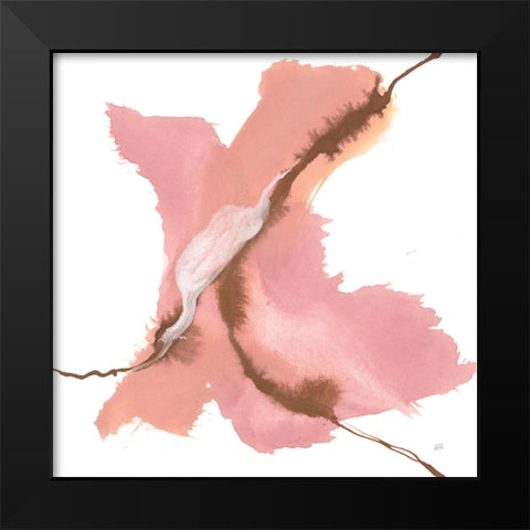 Organic III Black Modern Wood Framed Art Print by Paschke, Chris