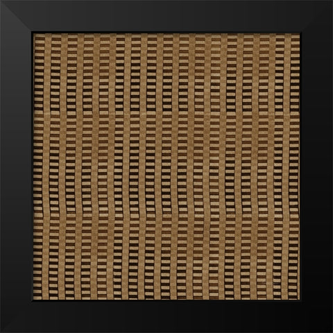 Raffia IA Neutral Black Modern Wood Framed Art Print by Green, Nancy