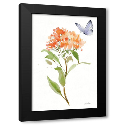 Wild for Wildflowers II Black Modern Wood Framed Art Print with Double Matting by Pete, Katrina