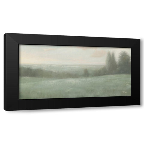 December Landscape I Black Modern Wood Framed Art Print by Wellington Studio