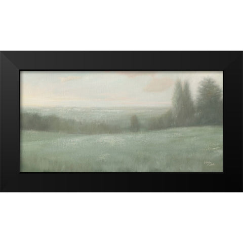 December Landscape I Black Modern Wood Framed Art Print by Wellington Studio