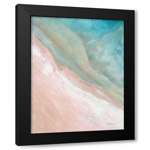 Cove Diptych I Black Modern Wood Framed Art Print by Nai, Danhui