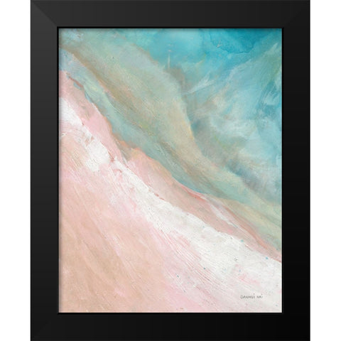 Cove Diptych I Black Modern Wood Framed Art Print by Nai, Danhui