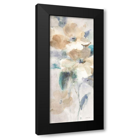 Sensation V Black Modern Wood Framed Art Print with Double Matting by Nai, Danhui