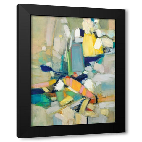 Click Bait Black Modern Wood Framed Art Print with Double Matting by Purinton, Julia