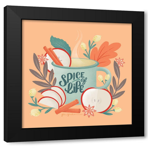 Sweater Weather III Black Modern Wood Framed Art Print by Graham, Gia