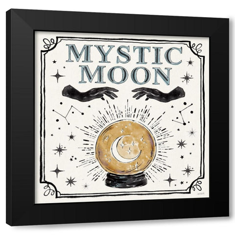 Mystic Moon IV Black Modern Wood Framed Art Print by Tavoletti, Anne
