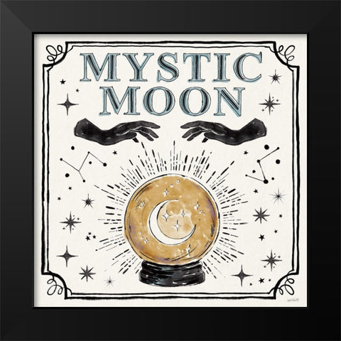 Mystic Moon IV Black Modern Wood Framed Art Print by Tavoletti, Anne