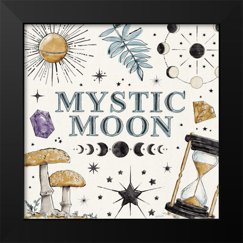 Mystic Moon VIII Black Modern Wood Framed Art Print by Tavoletti, Anne