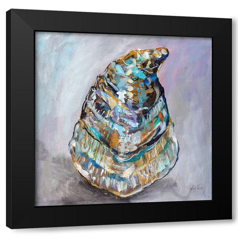 Watermark Black Modern Wood Framed Art Print with Double Matting by Vertentes, Jeanette