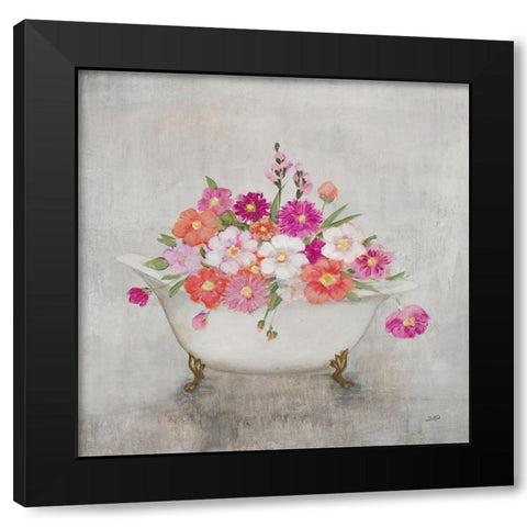 Bathing Beauty Black Modern Wood Framed Art Print with Double Matting by Purinton, Julia