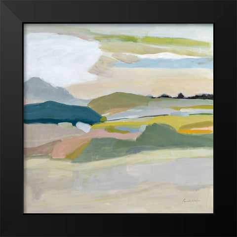 Foraging in the Spring Black Modern Wood Framed Art Print by Munger, Pamela