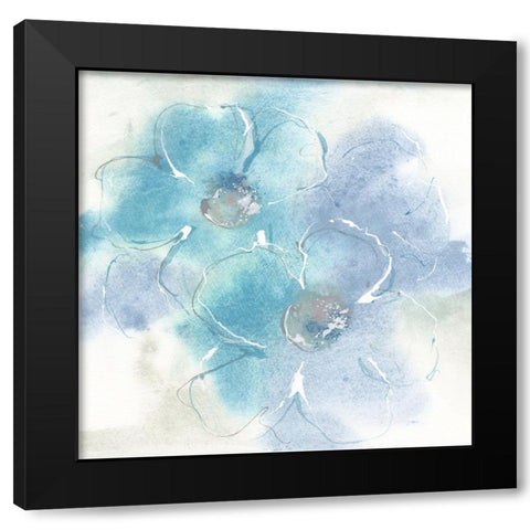 Steel Cosmos I Black Modern Wood Framed Art Print by Paschke, Chris