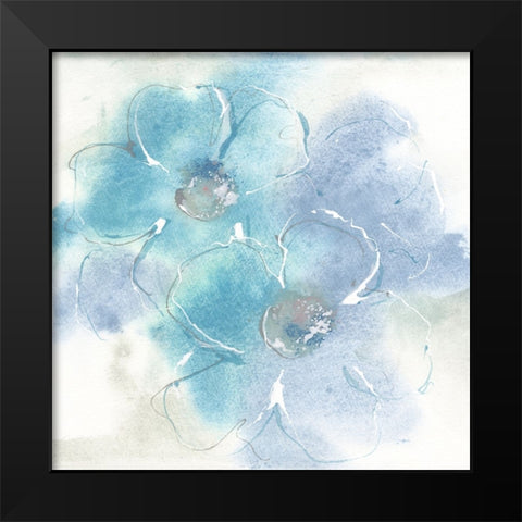Steel Cosmos I Black Modern Wood Framed Art Print by Paschke, Chris