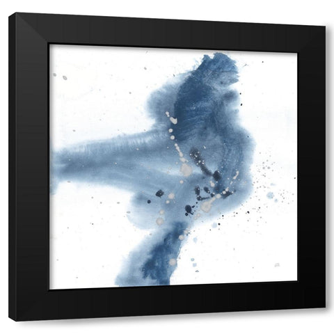 Connecting the Dots III Black Modern Wood Framed Art Print with Double Matting by Paschke, Chris