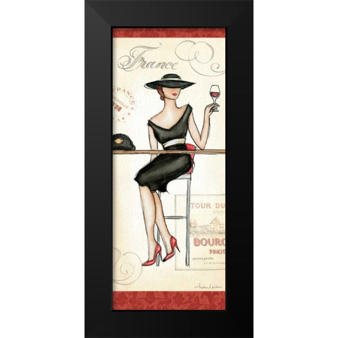 Wine Event III Black Modern Wood Framed Art Print by Laliberte, Andrea