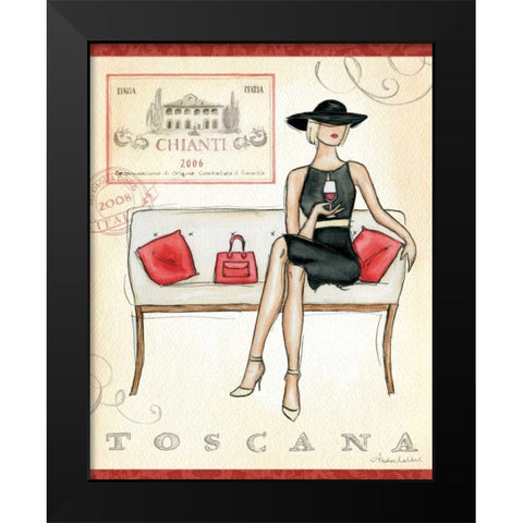 Wine Event IV Black Modern Wood Framed Art Print by Laliberte, Andrea