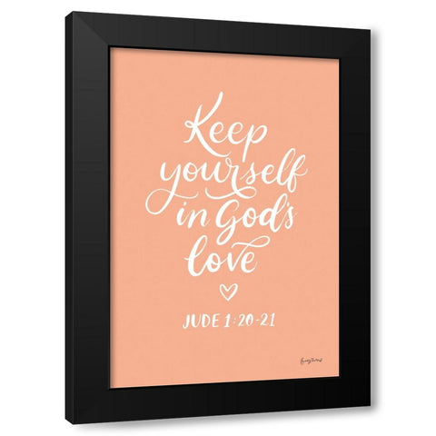 Good Words VI Black Modern Wood Framed Art Print by Thorns, Becky