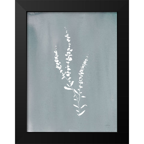 Cottage Wildflowers III Black Modern Wood Framed Art Print by Pete, Katrina