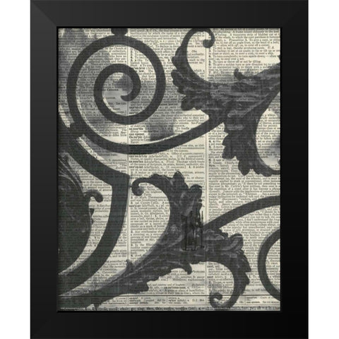 Architectural Paris II - Crop Black Modern Wood Framed Art Print by Olivier, Marc